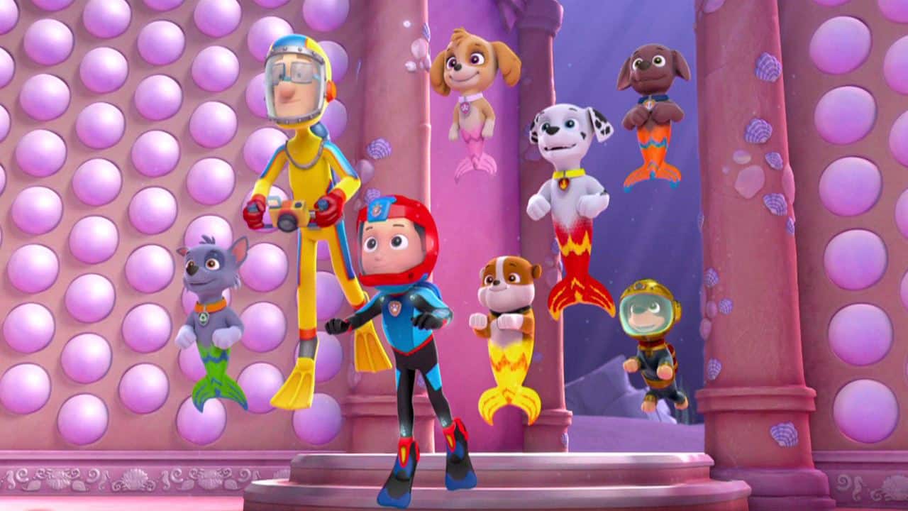 paw patrol pups save merpups