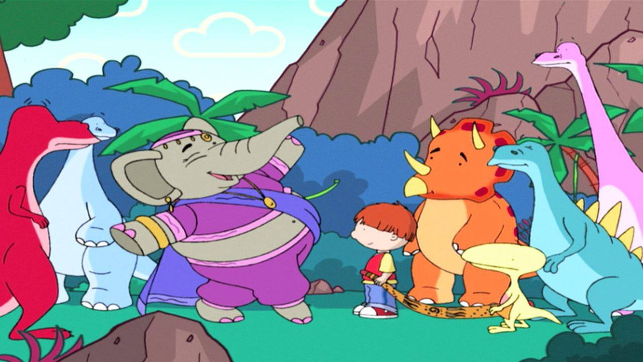 harry and the dinosaurs bucket